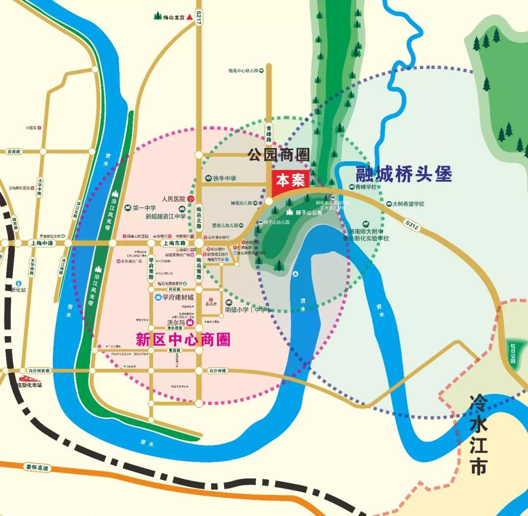 区位图 
